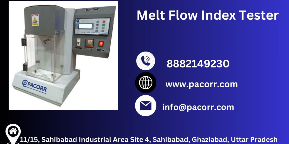 Melt Flow Index Tester for Accurate Polymer Quality Assessment: Buy Now at pacorr.com